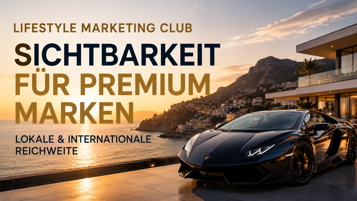 Lifestyle Marketing Club: Sichtbarkeit für Premium-Marken, lokal und international
